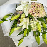 Hydrangea & Lily Bouquet