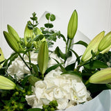 Classic Green & White Bouquet