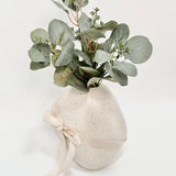 Silk Eucalyptus in Vase