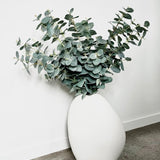 Silk Eucalyptus in Ceramic Vase (3 Choices)