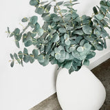 Silk Eucalyptus in Ceramic Vase (3 Choices)