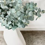 Silk Eucalyptus in Ceramic Vase (3 Choices)