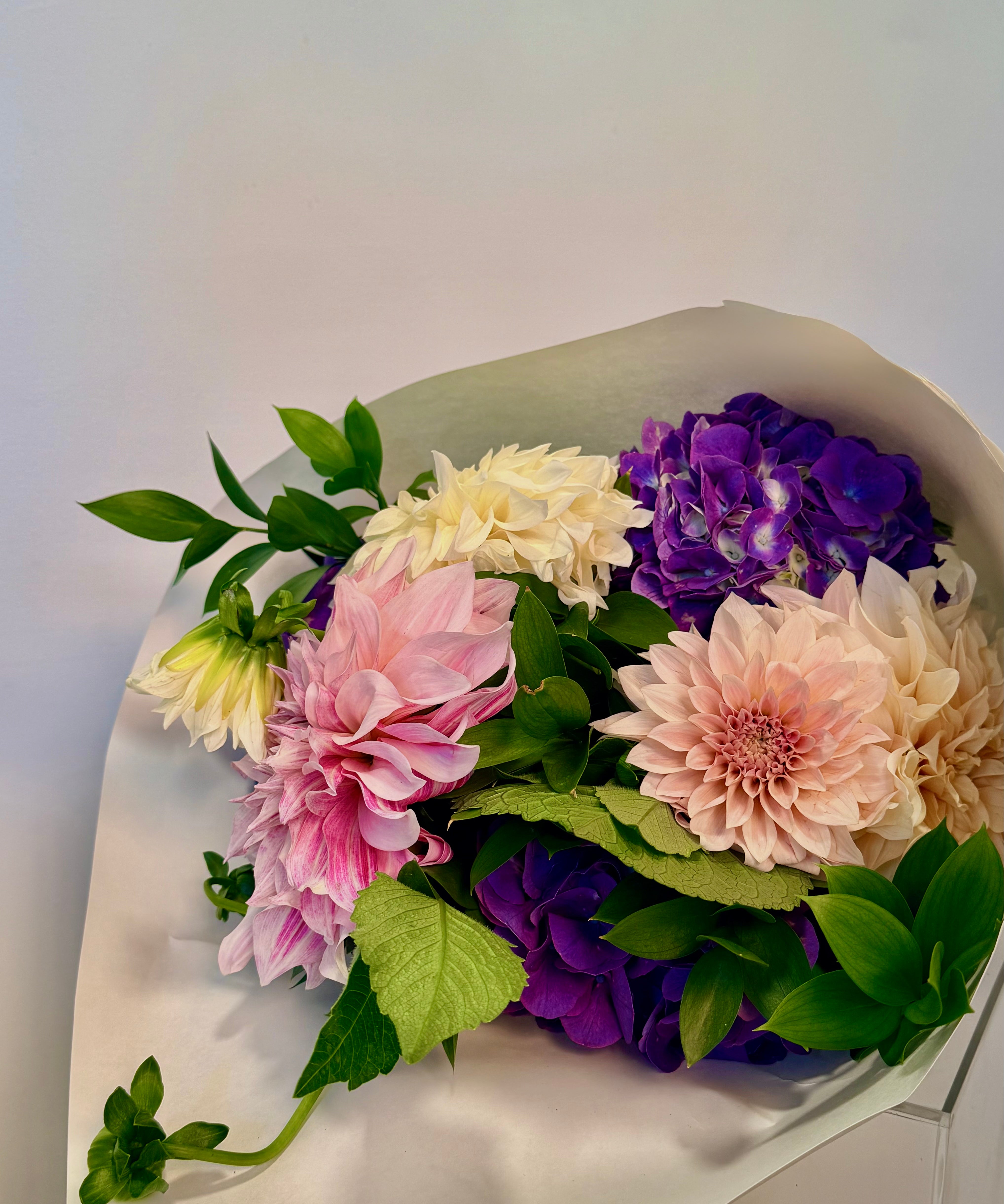 Valentine's Dahlia Bouquet