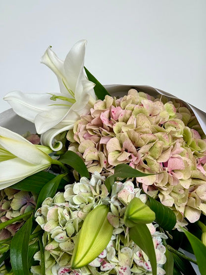 Hydrangea & Lily Bouquet