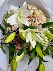 Hydrangea & Lily Bouquet