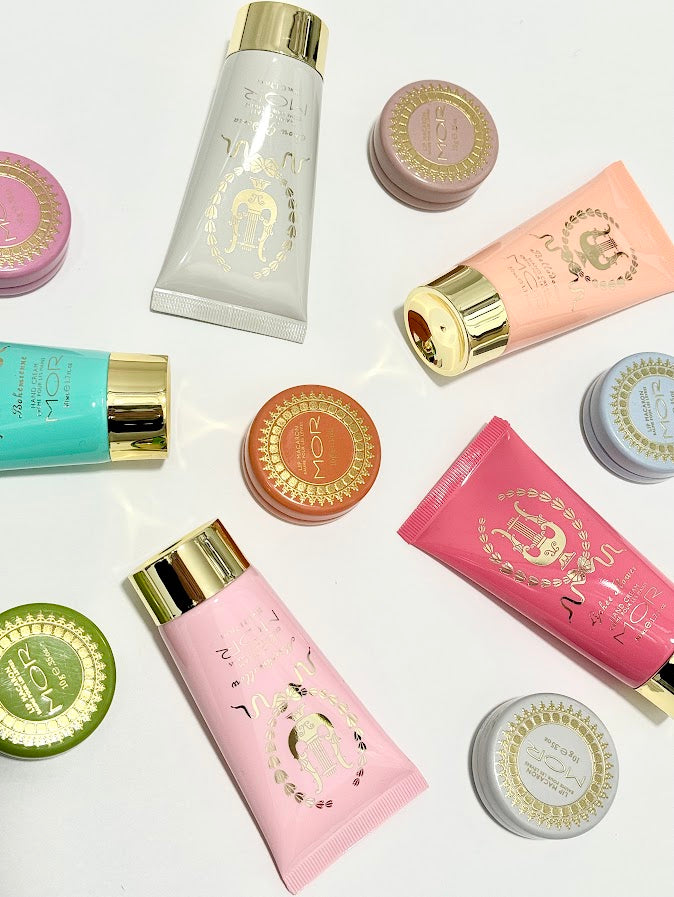 MOR Hand Cream & Lip Macaron Set