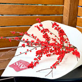 South Island Red Berry Posy
