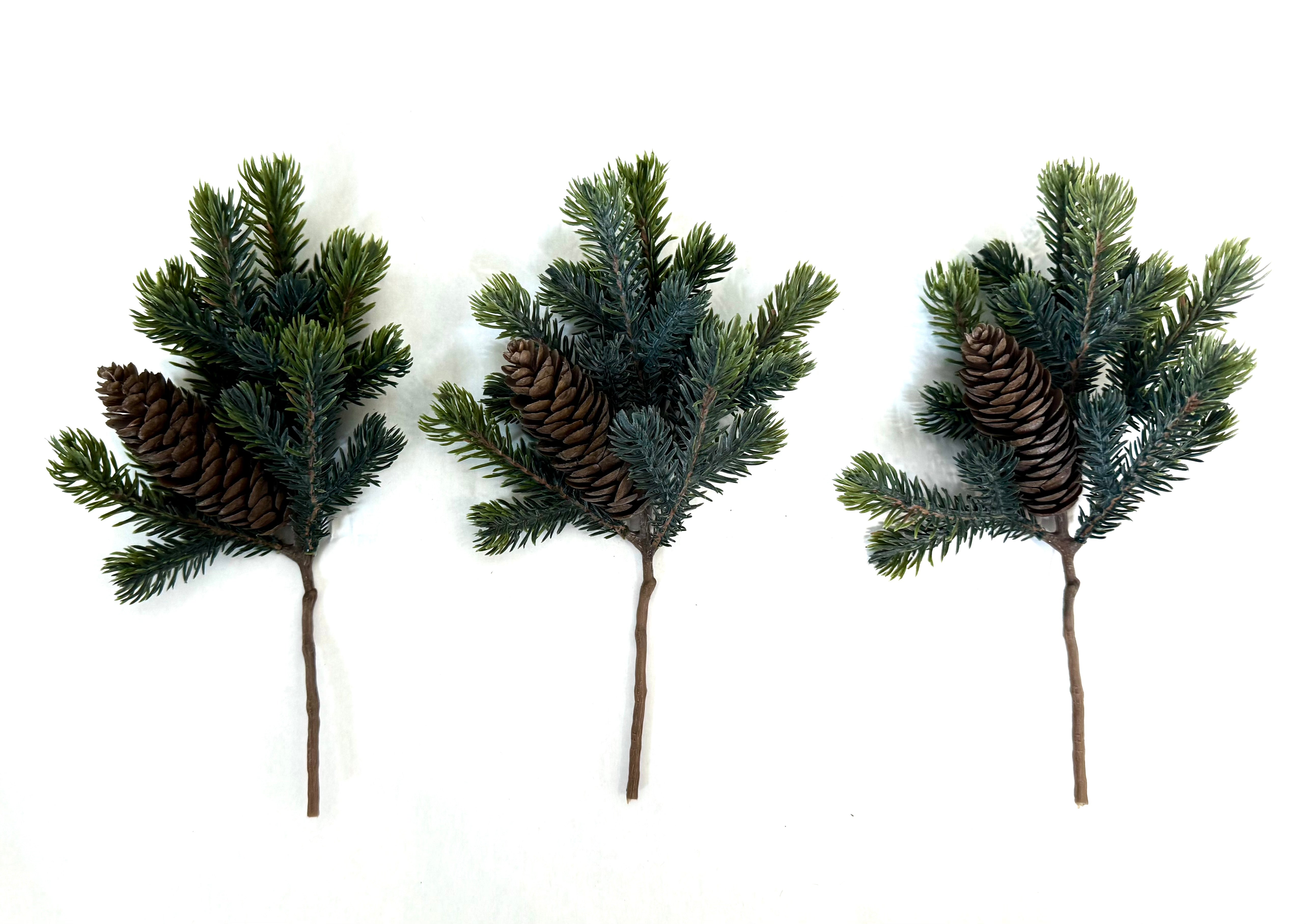 Red Berry & Pinecone Pick