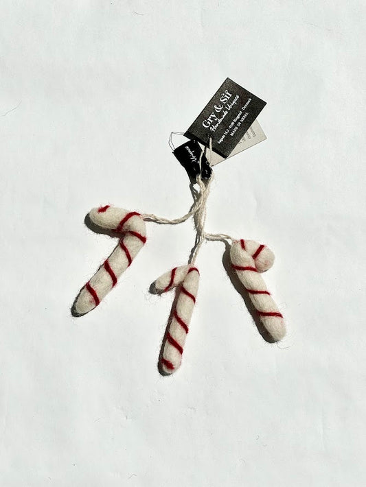 Candy Cane Set of 3