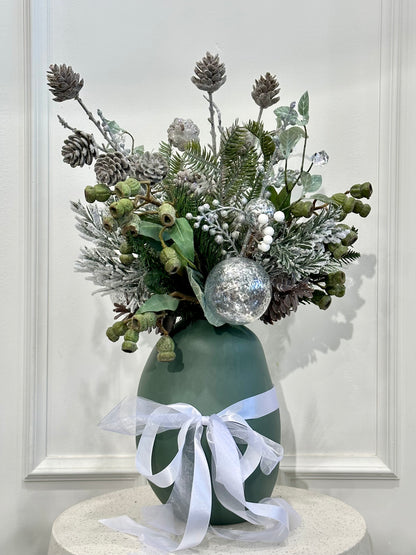 Green & Silver Arrangement