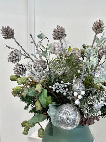 Green & Silver Arrangement