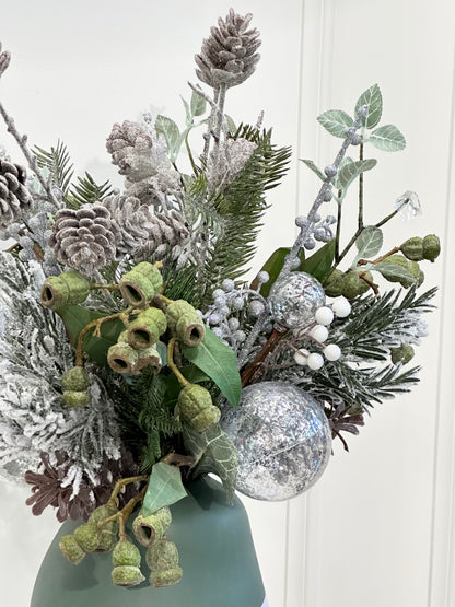 Green & Silver Arrangement