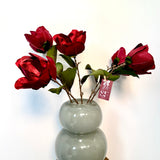 Red Velvet Magnolia Stems