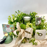 Fresh Wreath Table Arrangement