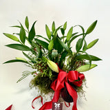 Christmas Vase Arrangement (Low)