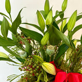Christmas Vase Arrangement (Low)