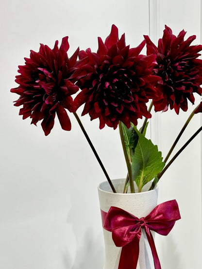 Red Velvet Vase