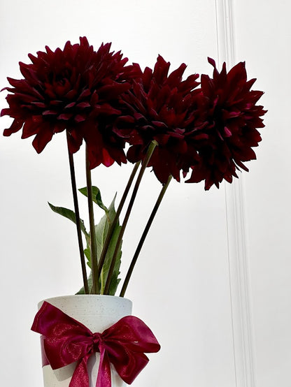 Red Velvet Vase