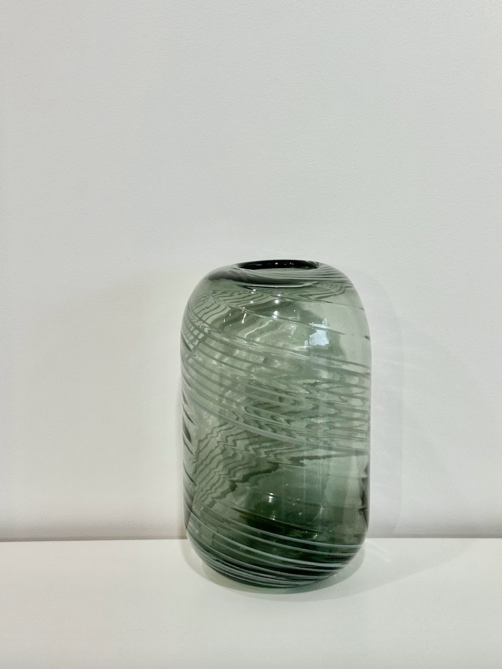 Tall Swirl Vase